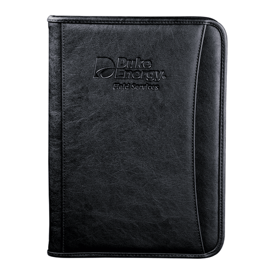 Executive Zippered Padfolio with FSC® Mix Paper