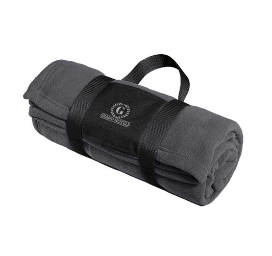 Port Authority® Fleece Blanket with Carrying Strap